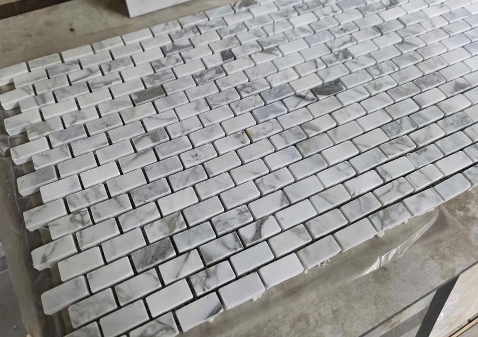 A photo of Marble mosaic tile